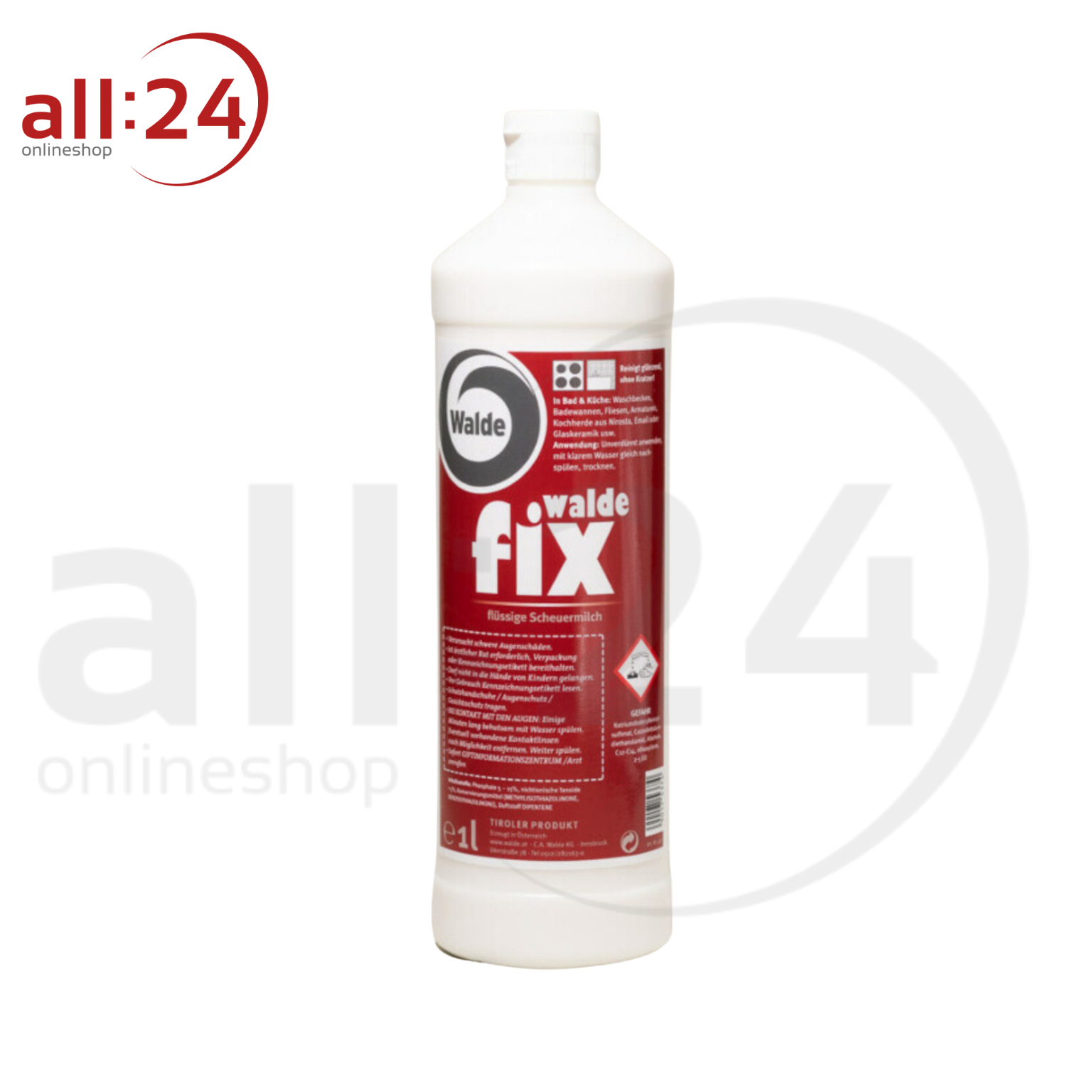 Walde Fix Flüssige Scheuermilch 1l