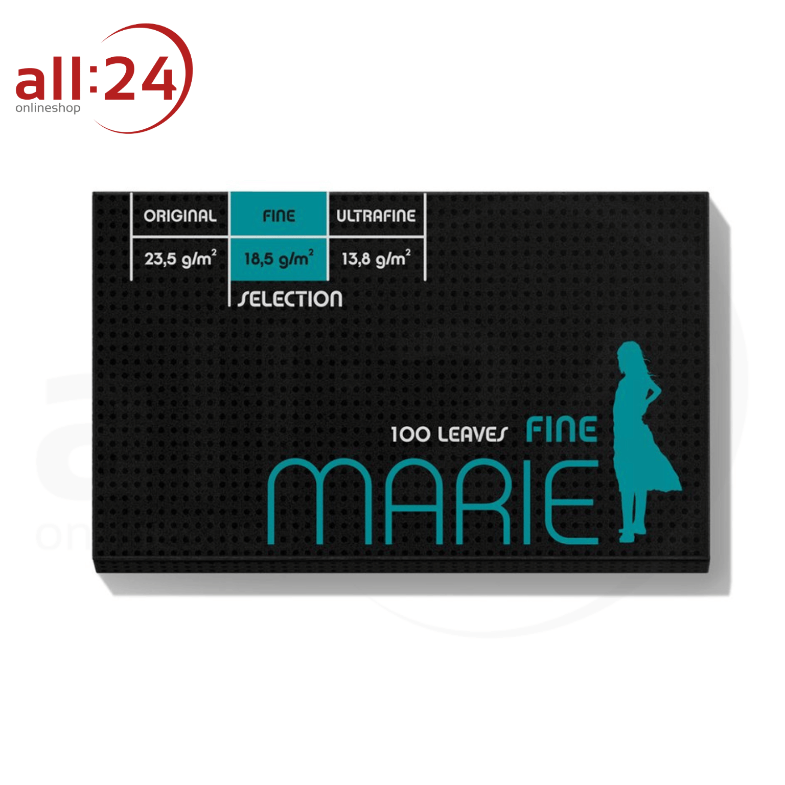 BOX MARIE Fine Zigarettenpapier Kurz, 20 Stück