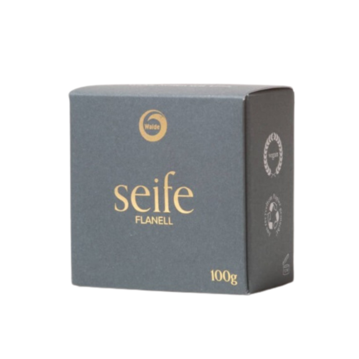 Walde Pflegeseife Flanell Seifenstück 100g