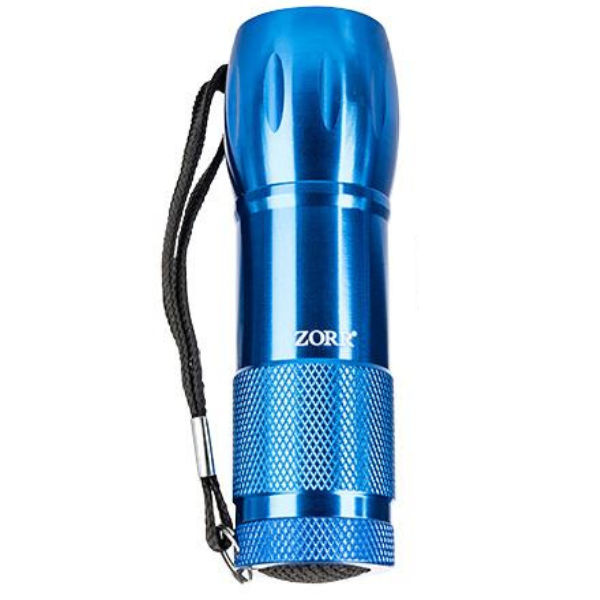 Zorr LED Taschenlampe Aluminium Blau
