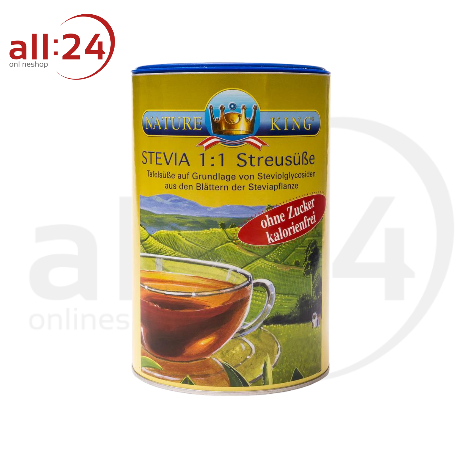 BioKing Stevia Streusüße 1:1, 350g-750g