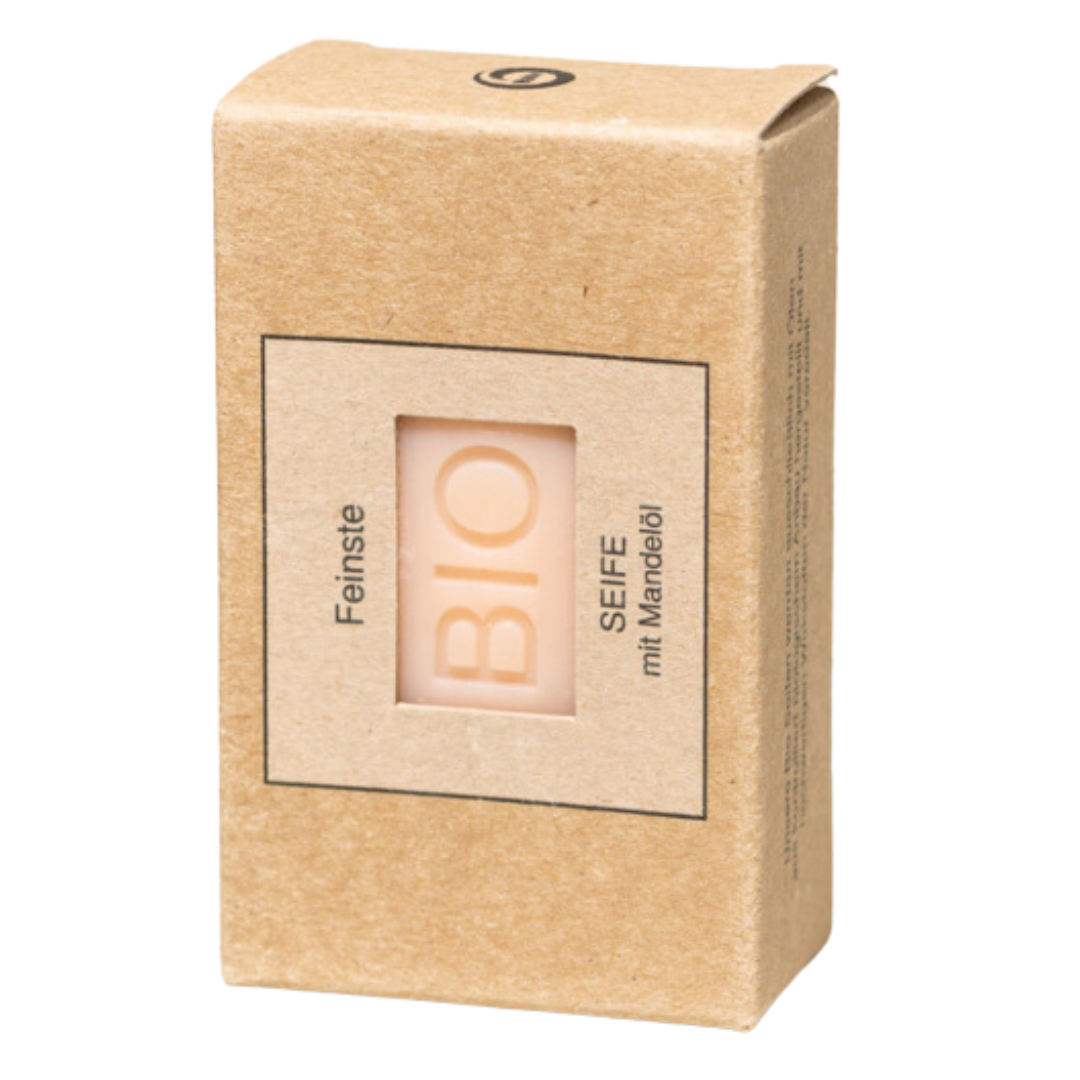 Walde Bio Feste Seife Rose 100g