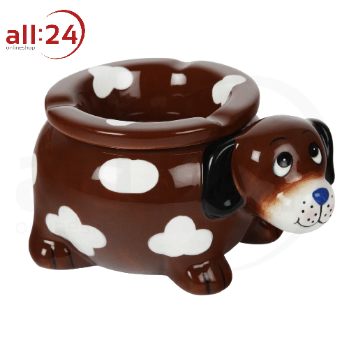 Aschenbecher Windascher Dog Hund 15 cm ⌀ 