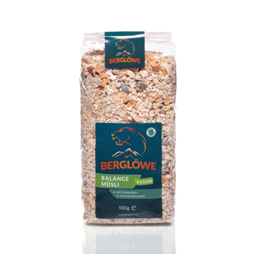 Berglöwe Bio Balance-Müsli Vegan, 500g 