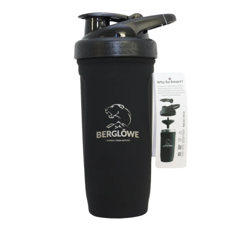 Berglöwe Fitness Shaker aus Edelstahl 