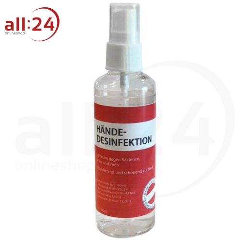 Desinfektionspray für die Hände, 100ml 