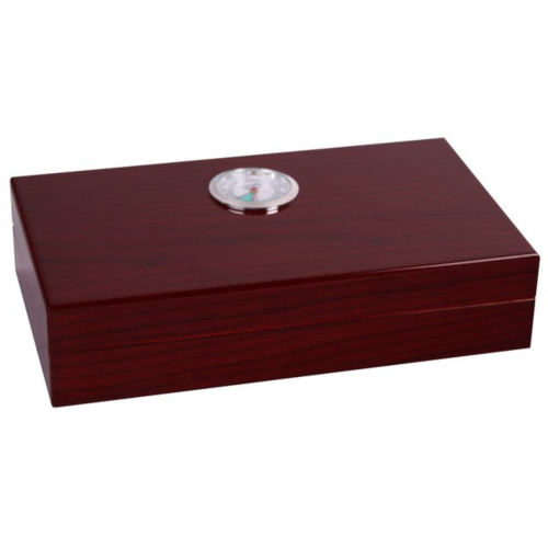 Humidor-Set Kirschholz-Furnier für 5 Zigarren 