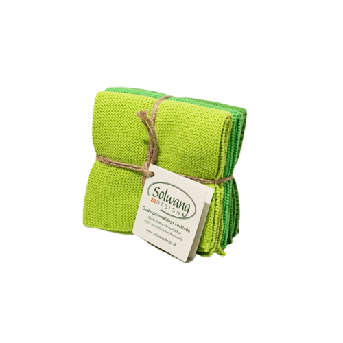 Solwang Handtücher Grün - 3 Stück/Packung 