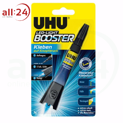 UHU Reparatur Klebstoff LED-Light Booster 3g 