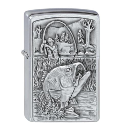 Zippo Feuerzeug Classic Bass Fishing 