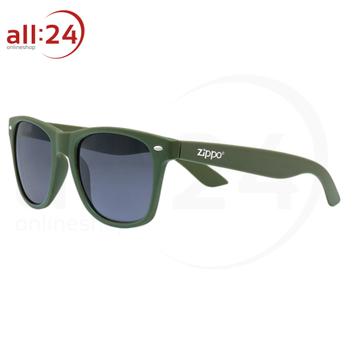 Zippo Sonnenbrille Sunglasses Grün Soft Touch OB21-28 