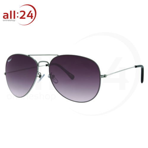 Zippo Sonnenbrille Sunglasses Pilotenbrille Silber Metal OB36-01 