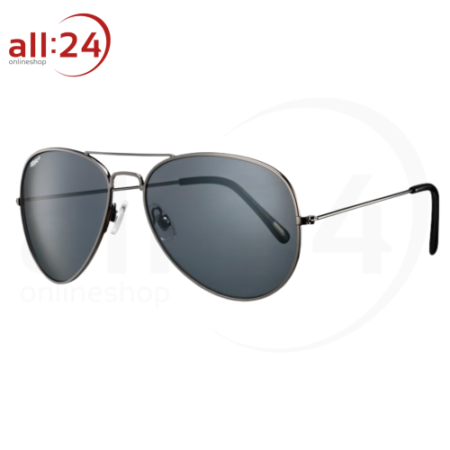 Zippo Sonnenbrille Sunglasses Pilotenbrille Grau Metal OB36-03 