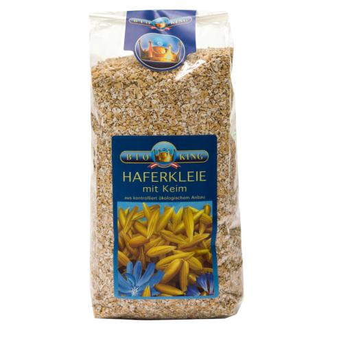 BioKing Bio Haferkleie mit Keim 500g 