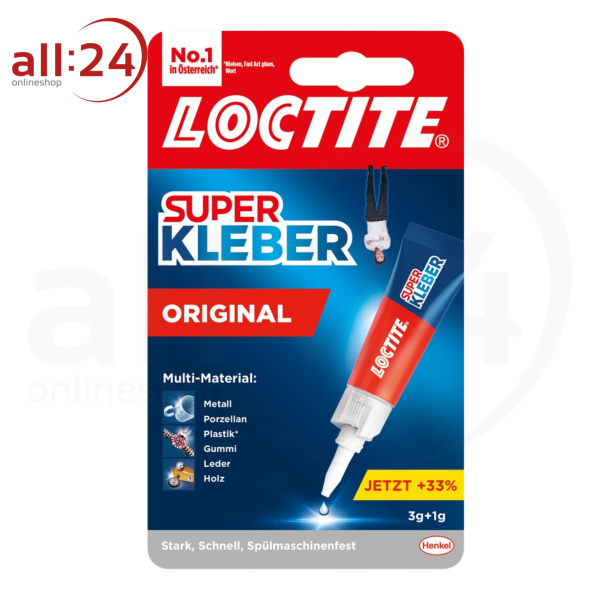 Loctite Superkleber Sekundenkleber Original 