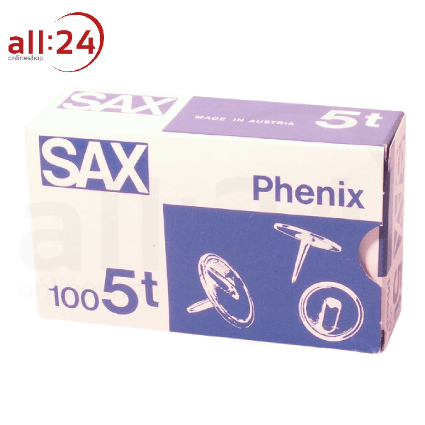 SAX Teppichnägel Phenix 5t, 100 Stück Ø 16mm 