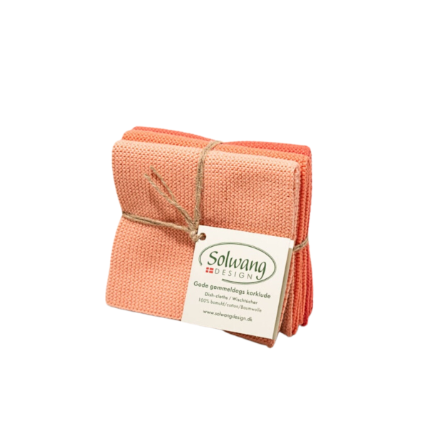 Solwang Handtücher Lachs - 3 Stück/Packung 