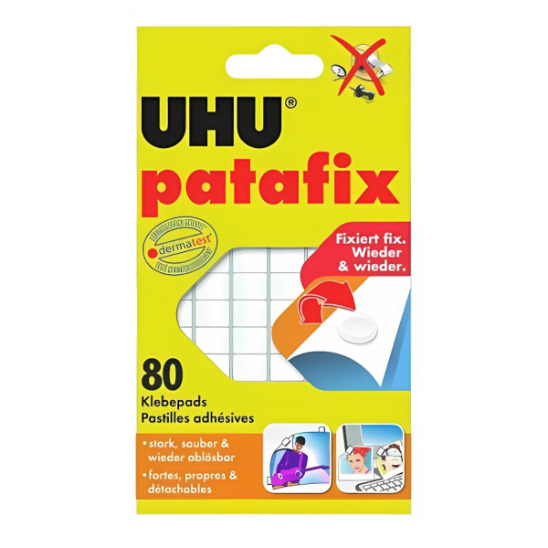 UHU Patafix Klebepads 80 Stück 