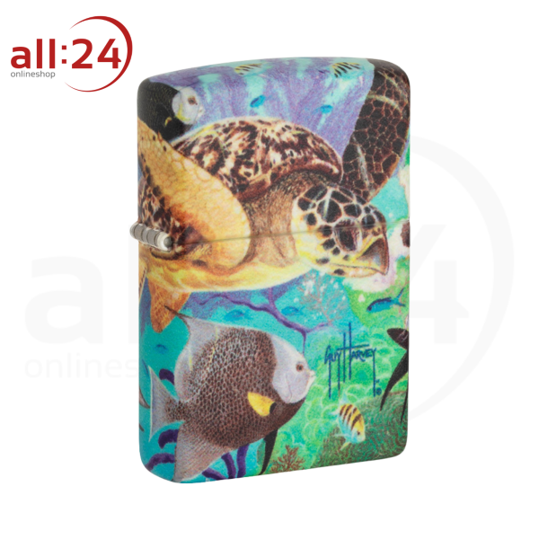 Zippo Feuerzeug "Ocean" Guy Harvey Design leuchtet im Dunkeln 