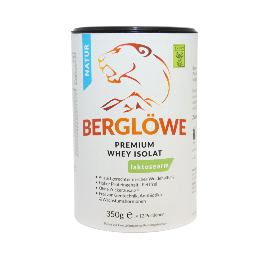 Berglöwe Premium Whey-Protein-Isolat 350g 