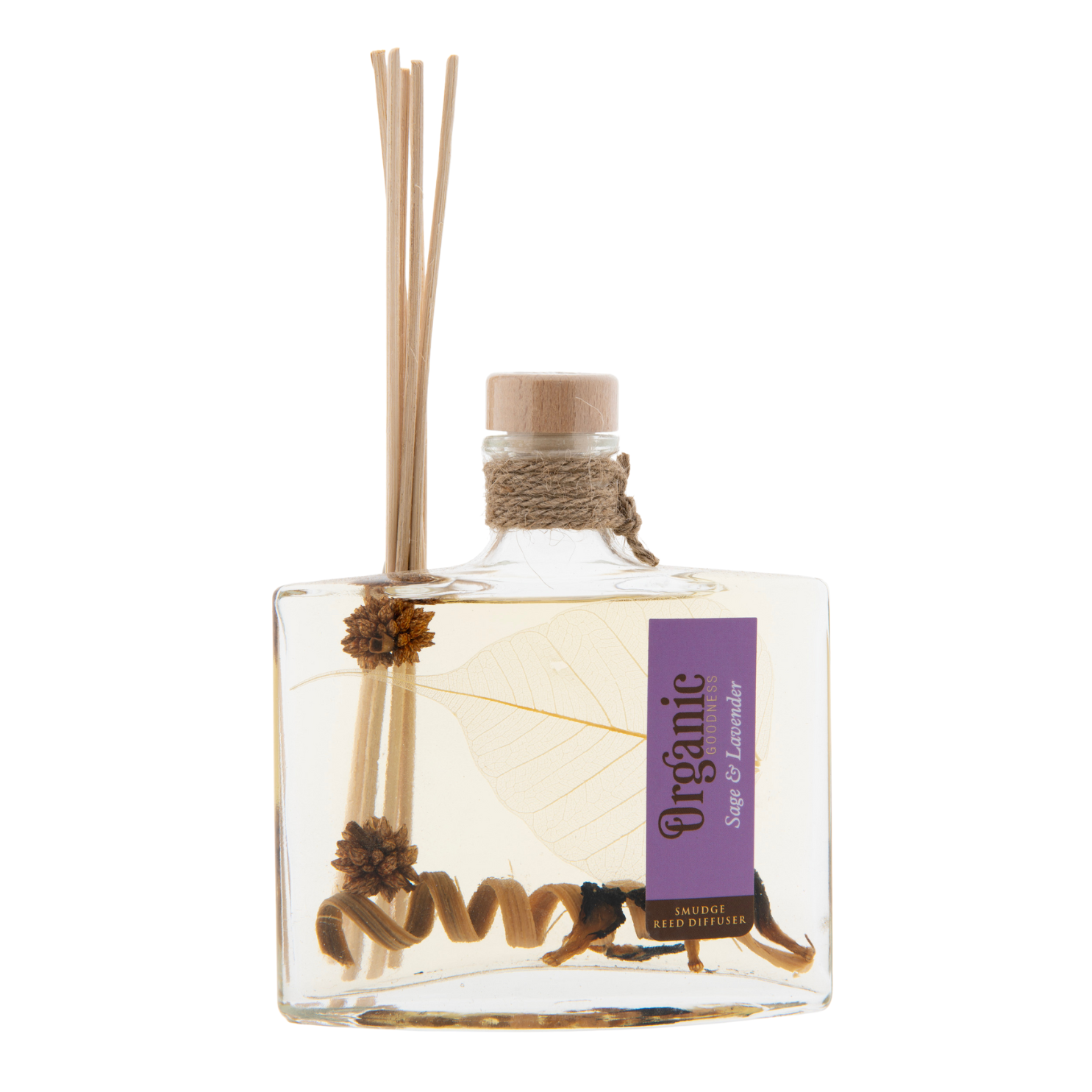 BERK Raumduft Salbei und Lavendel Organic Reed Diffuser 