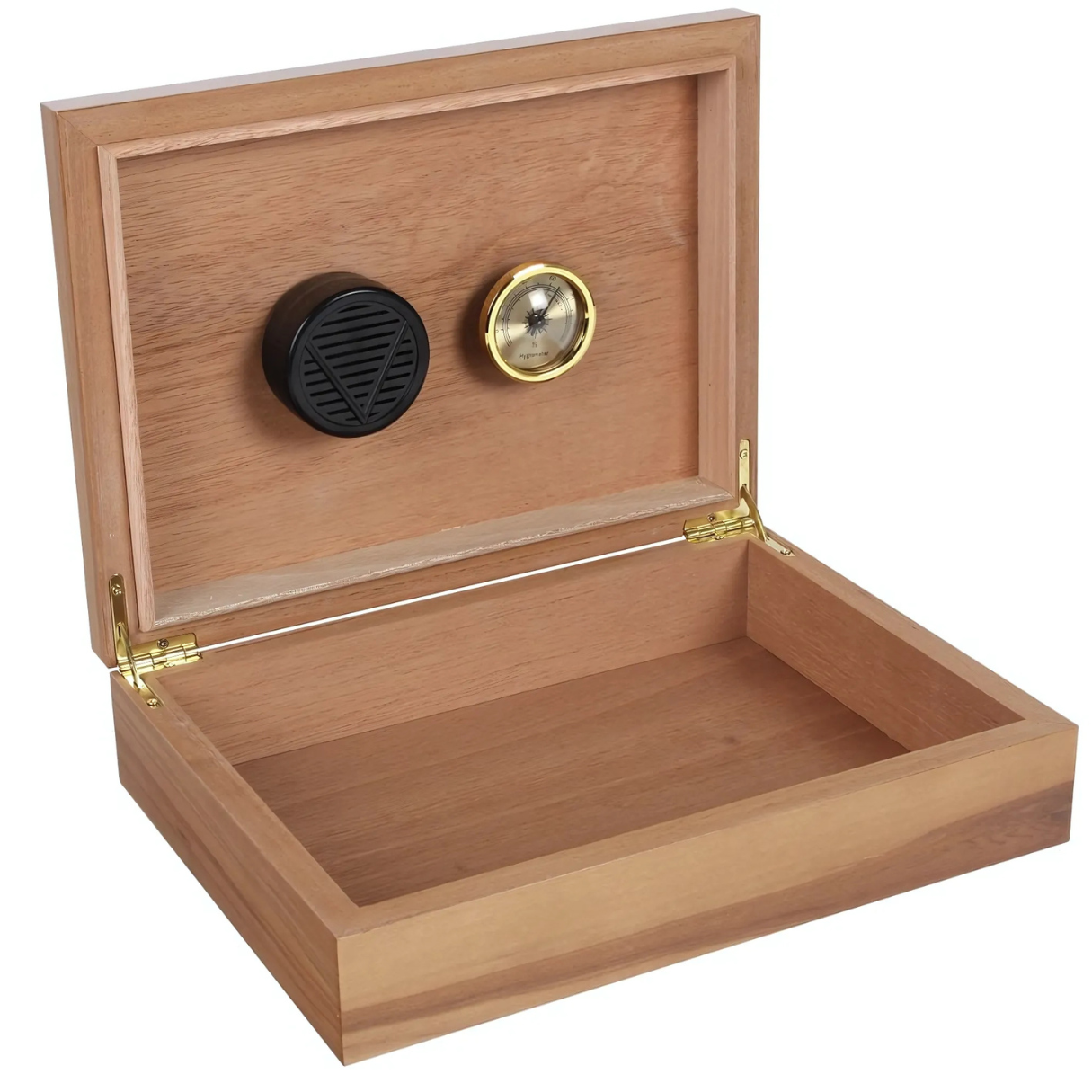 Humidor-Set Apfelholz für 20 Zigarren 