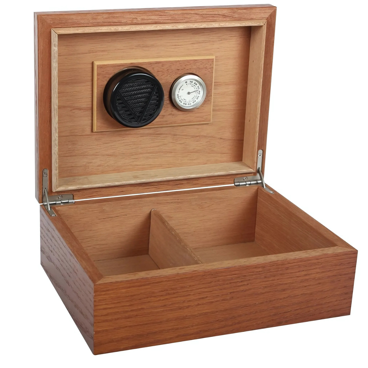 Humidor-Set Braun mittel für 20 Zigarren 