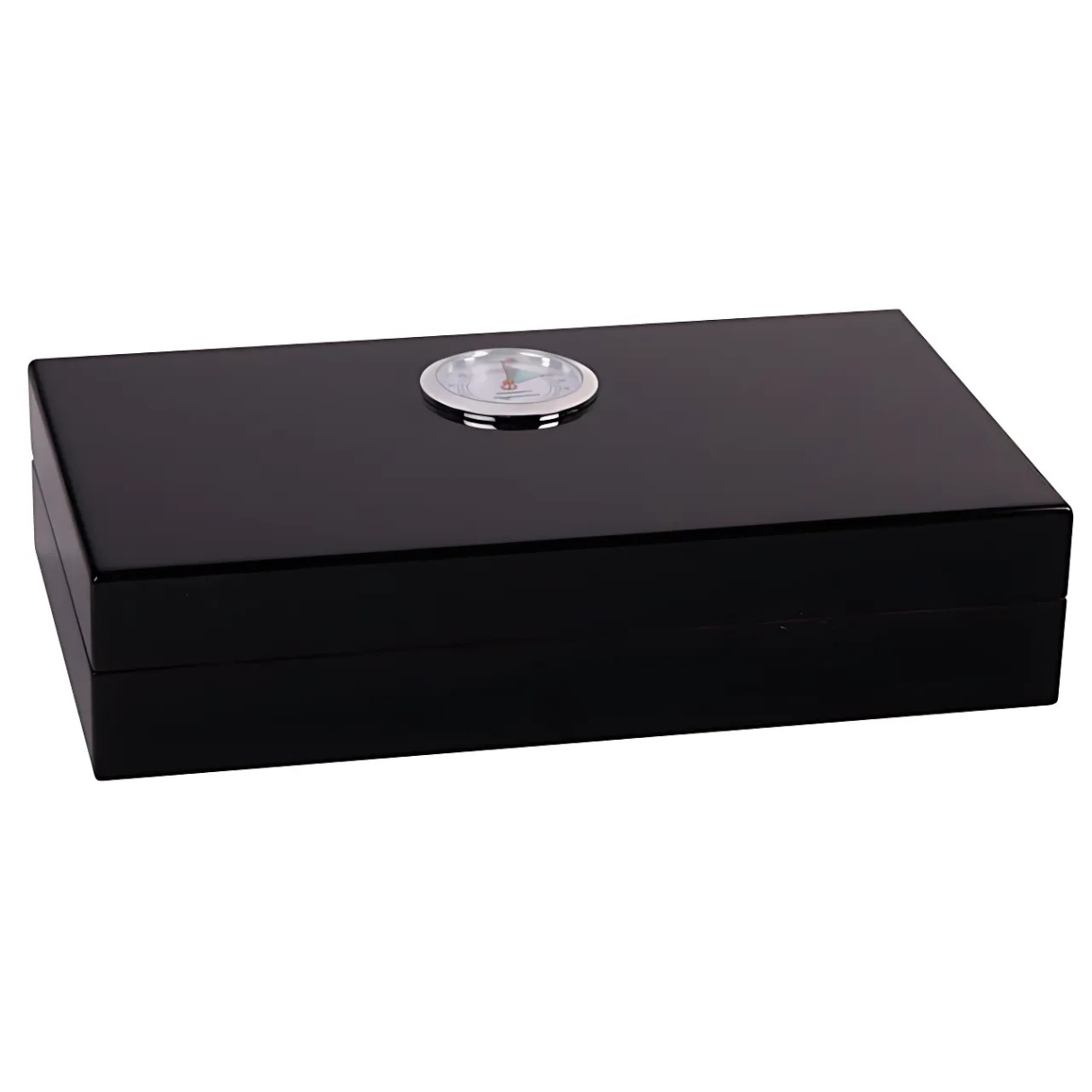 Humidor-Set Schwarz für 5 Zigarren 