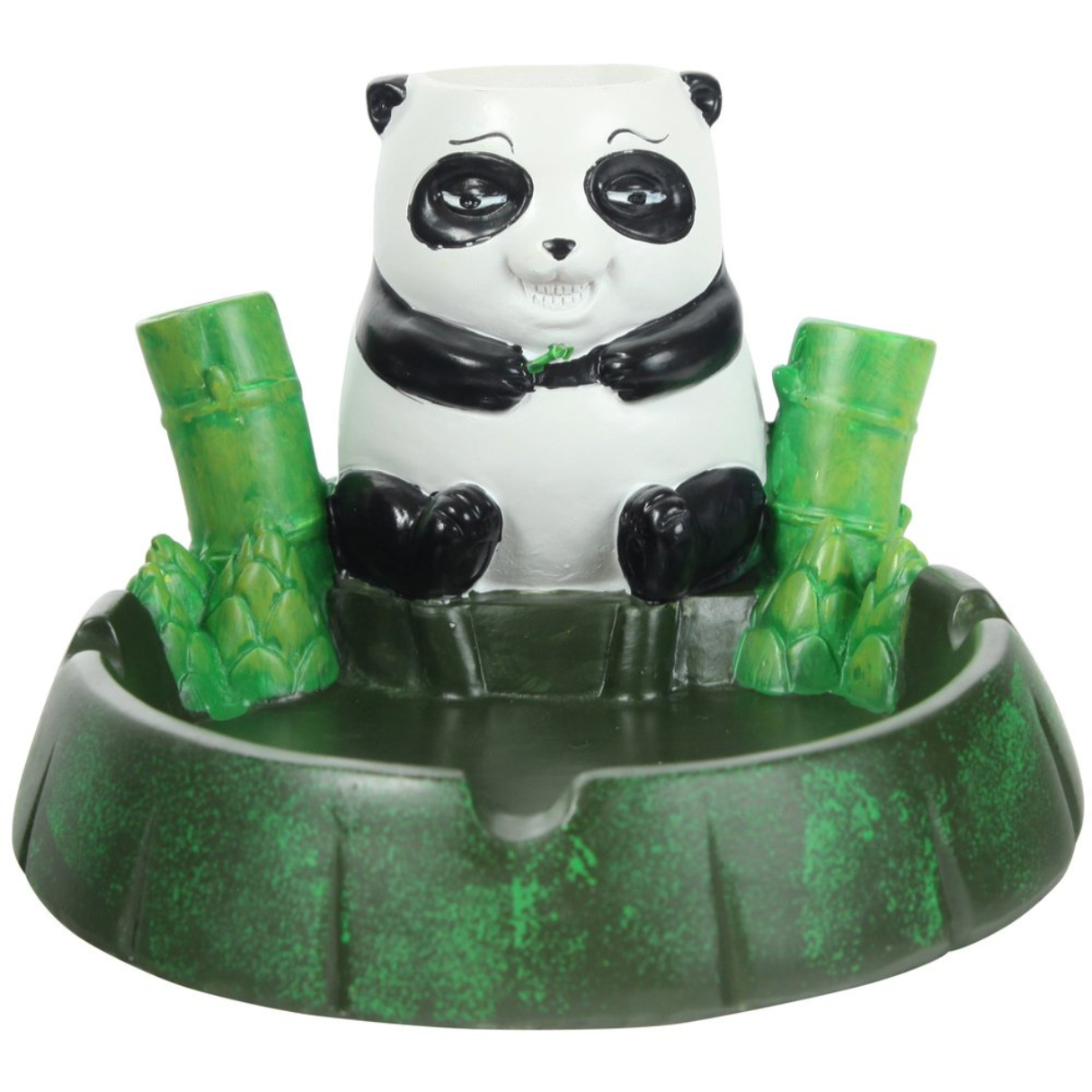 Keramik Aschenbecher Panda 