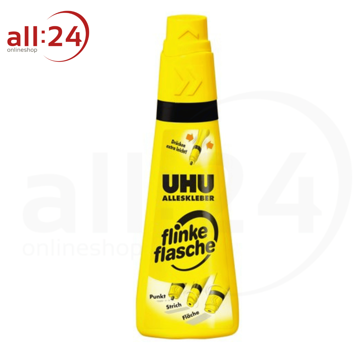 UHU Flinke Flasche Flüssigkleber 90g 