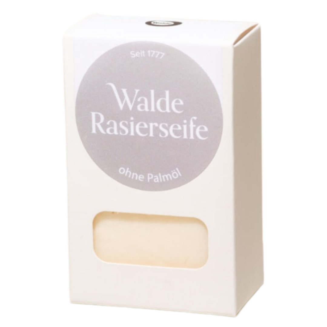 Walde Rasierseife Naturseife 100g Plastikfrei 