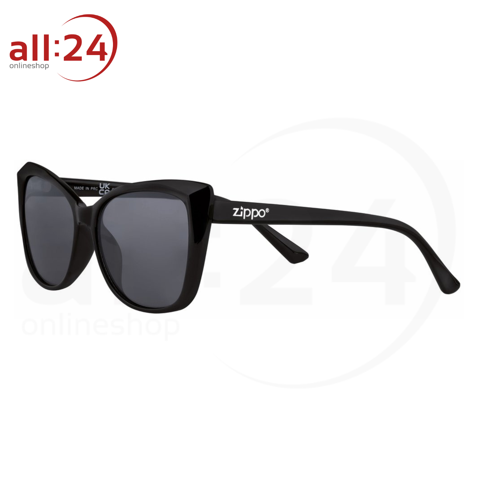 Zippo Sonnenbrille Sunglasses Classic Cat Eye Schwarz 