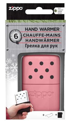 Zippo Handwärmer "Pink" 6 Stunden mit Stoffbeutel 