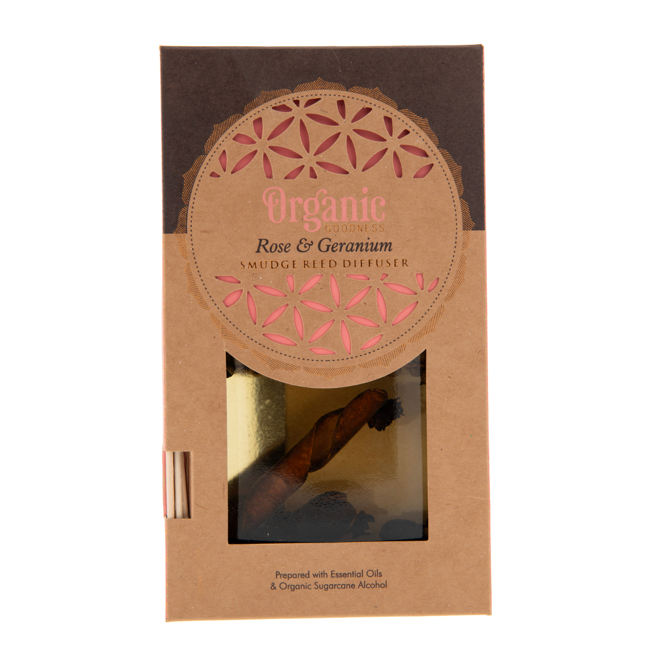 BERK Raumduft Rose und Geranie Organic Reed Diffuser 