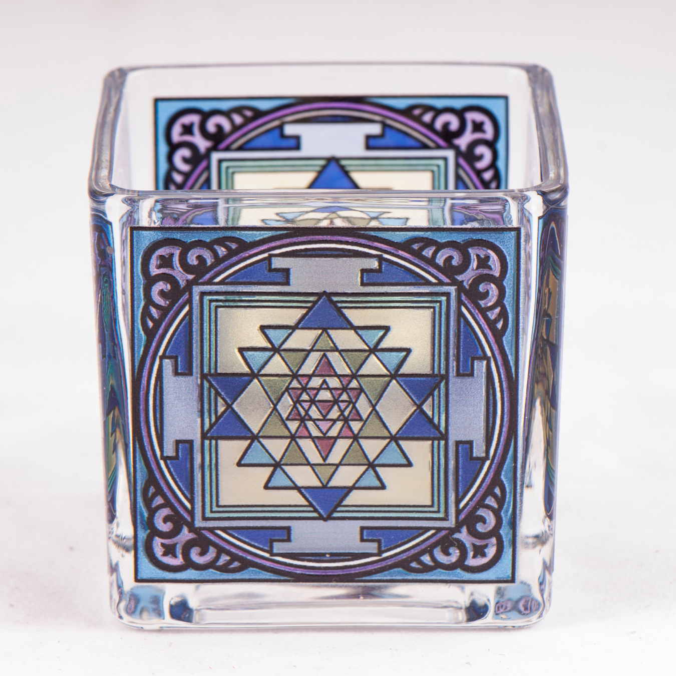 Berk Teelichtglas Shri Yantra 