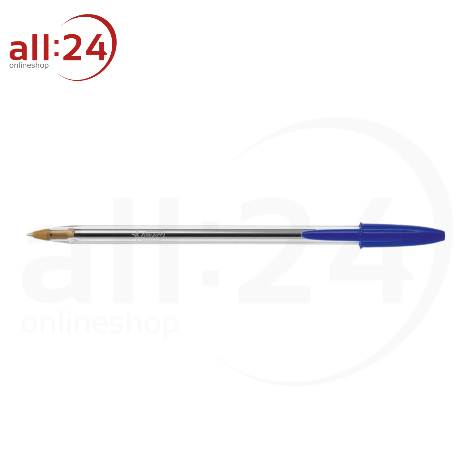 Vorteilspack: BIC Kugelschreiber Cristal Blau 1.0 mm - 50 Stück 