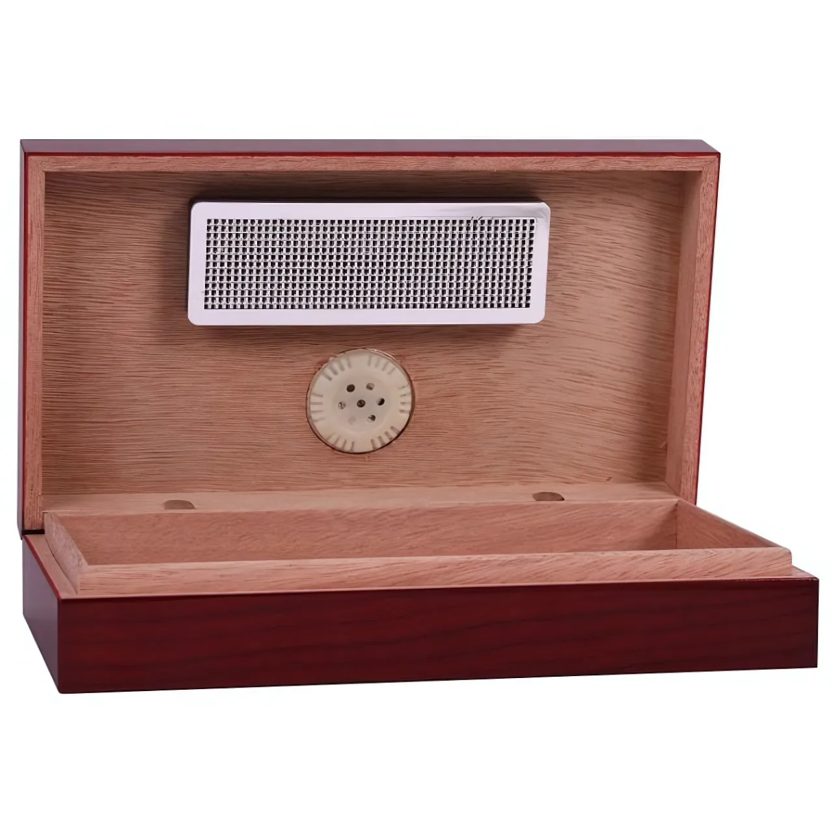 Humidor-Set Kirschholz-Furnier für 5 Zigarren 