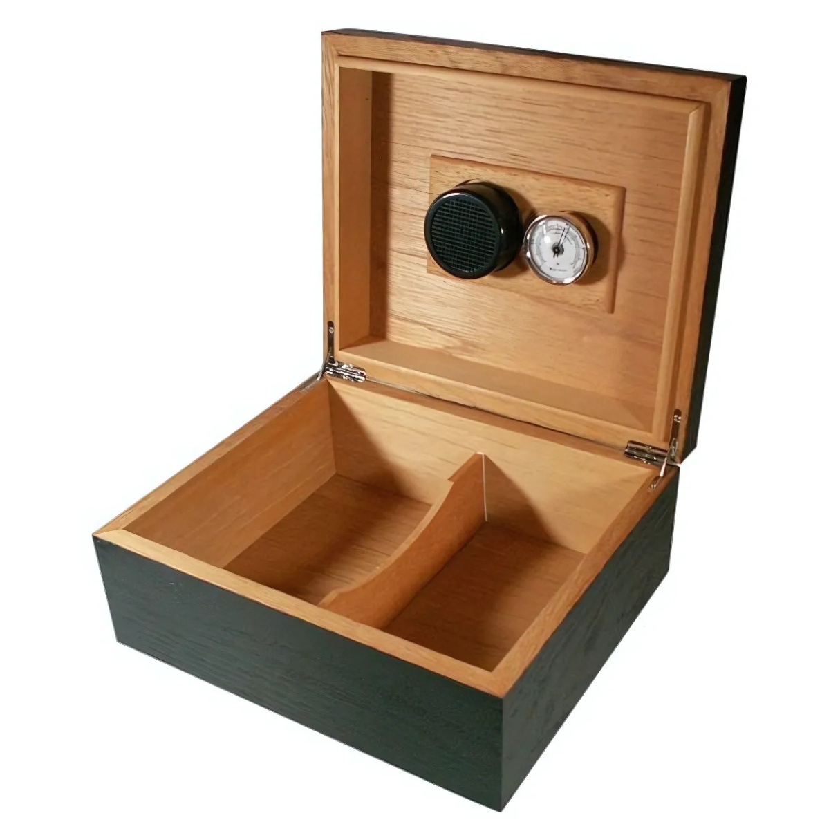 Humidor-Set Schwarz für 20 Zigarren 