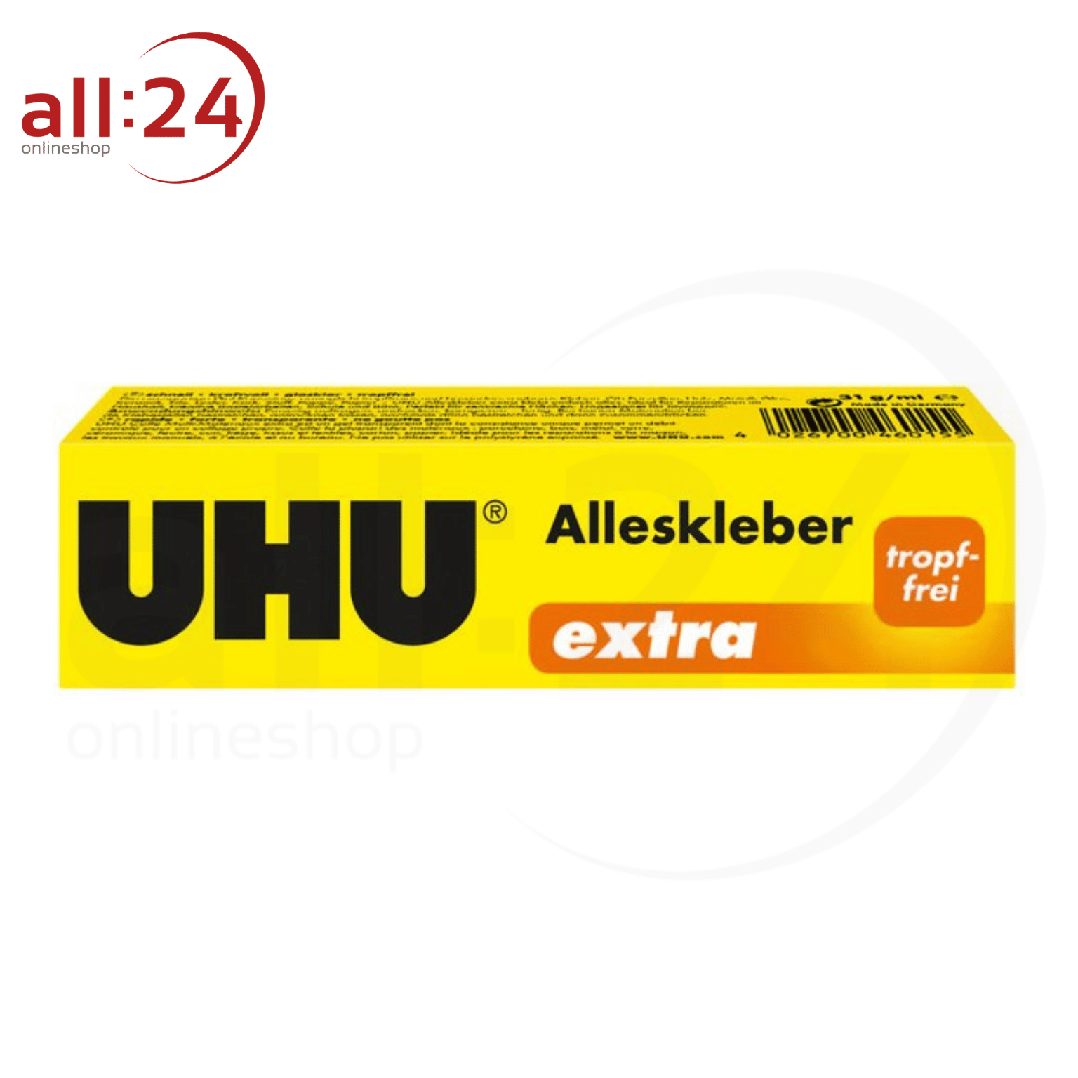 UHU Extra Alleskleber Flüssig Tropffrei Tube 31g 