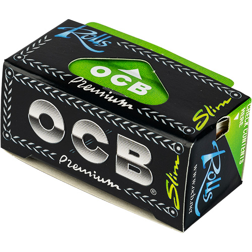 OCB Premium Rolls Zigarettenpapier - 24er Pack in praktischer Box 