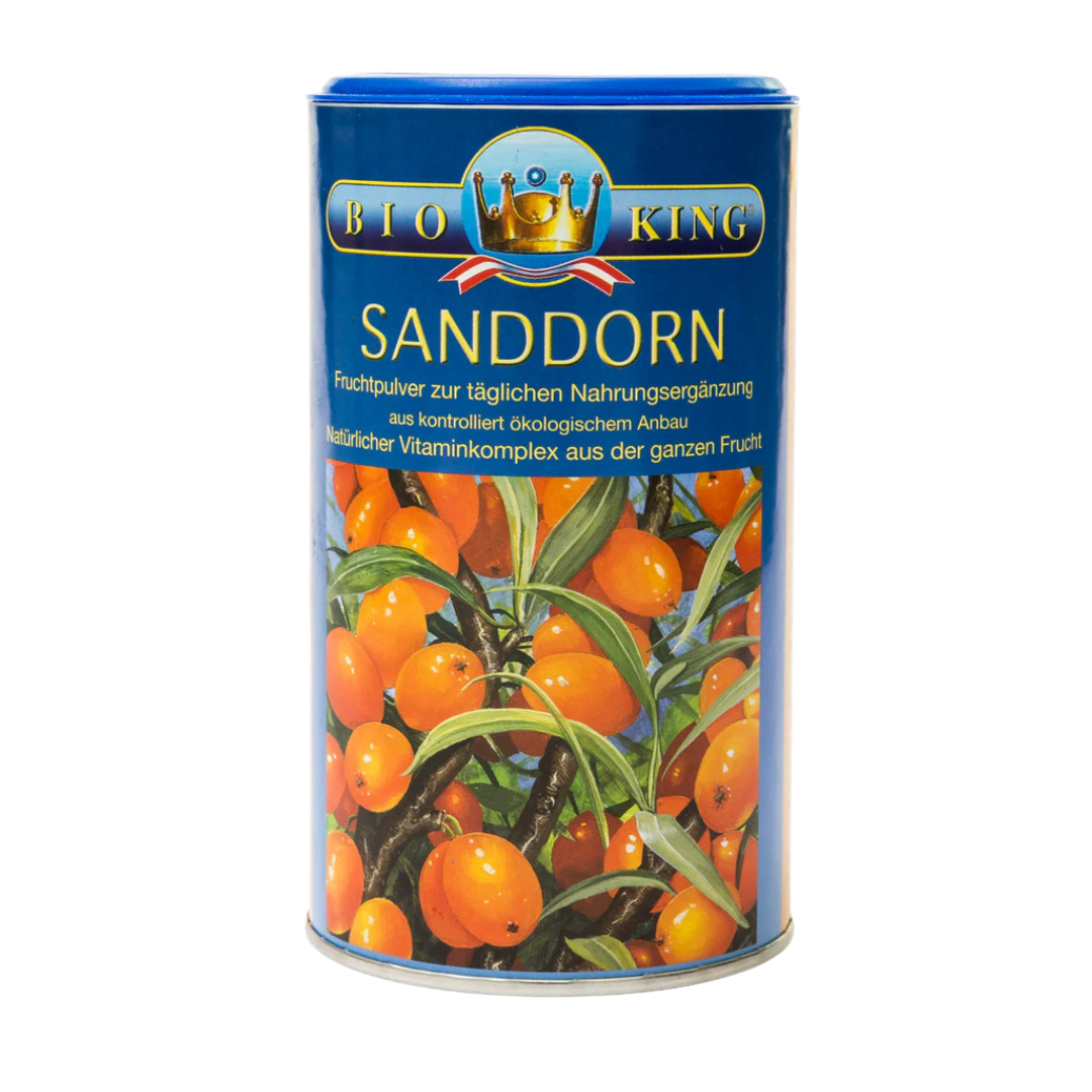 BioKing Bio Sanddorn Fruchtpulver 