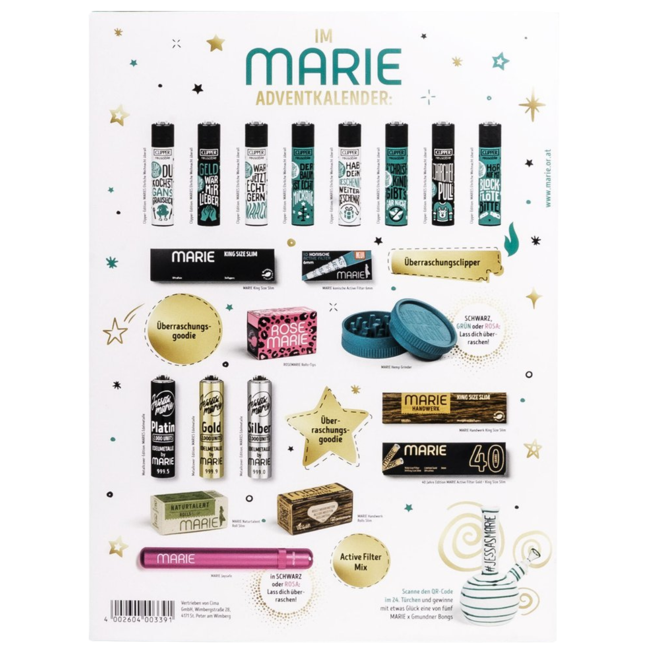 Clipper X Marie Adventkalender 2024 