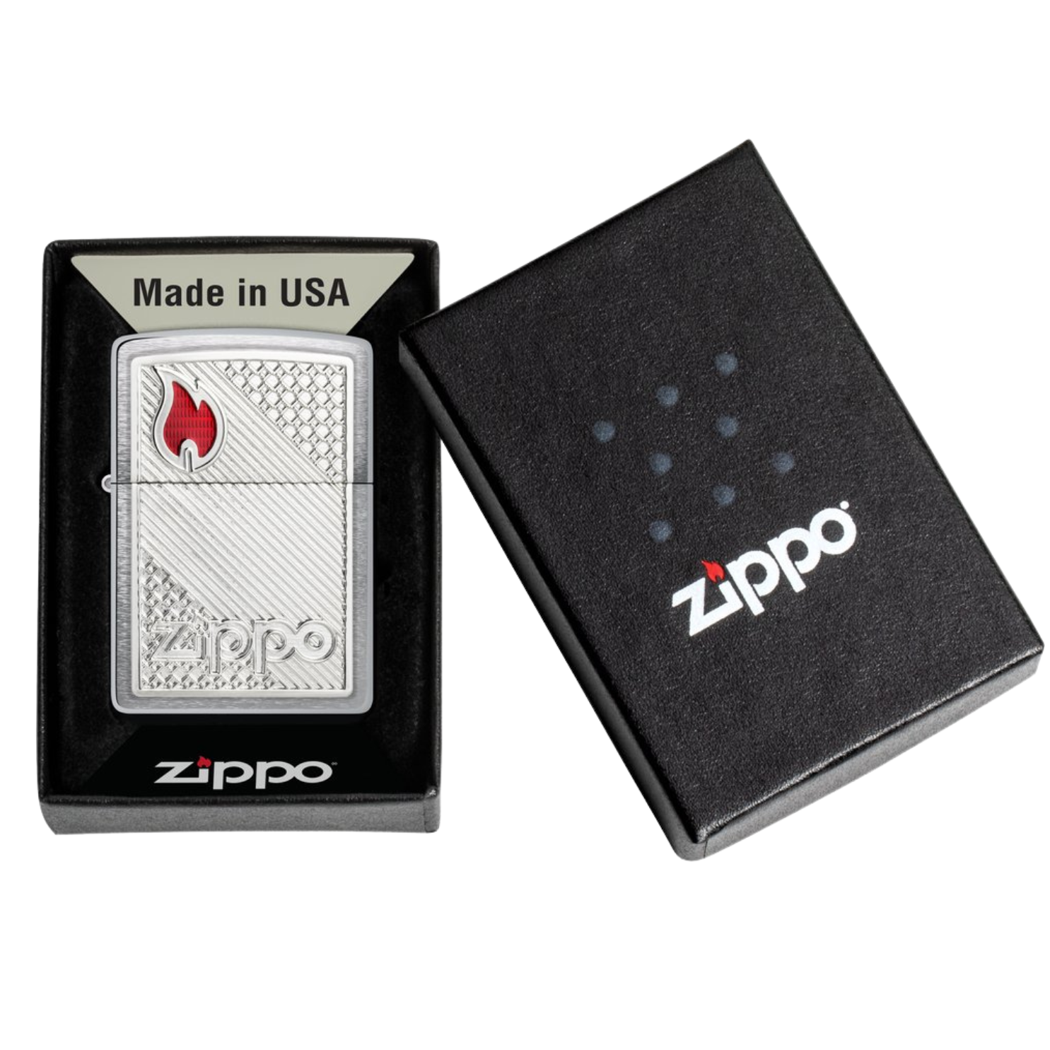 Zippo Feuerzeug Classic Zippo Tiles Emblem 200 