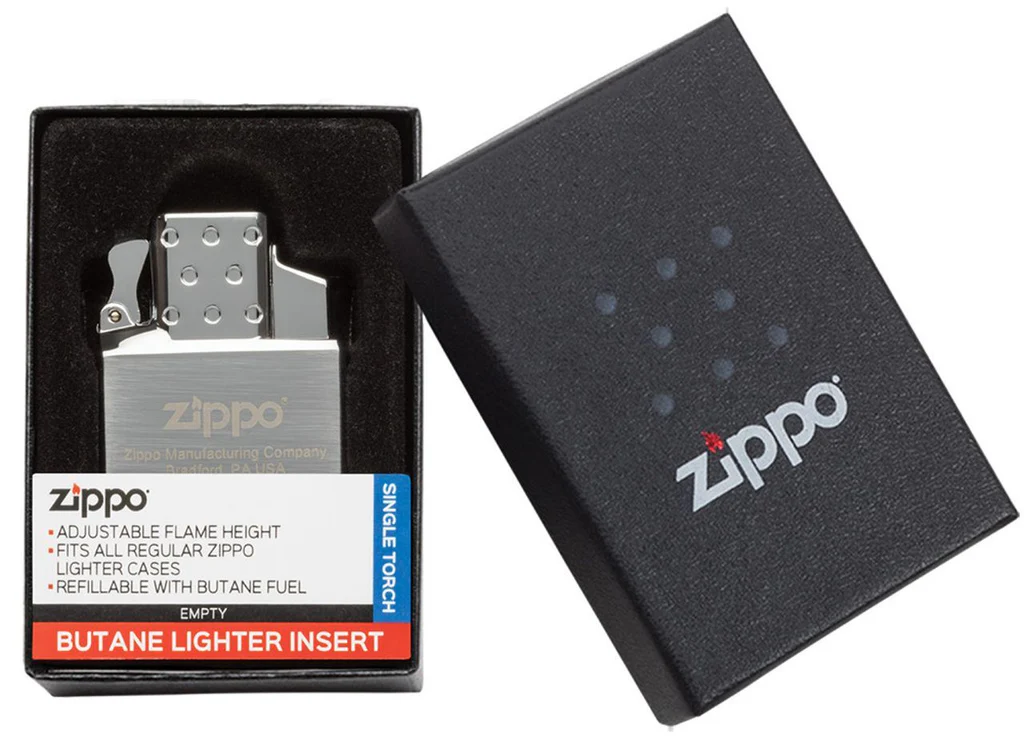 Zippo Feuerzeug Butane Single Flame One Box Feuerzeugeinsatz 