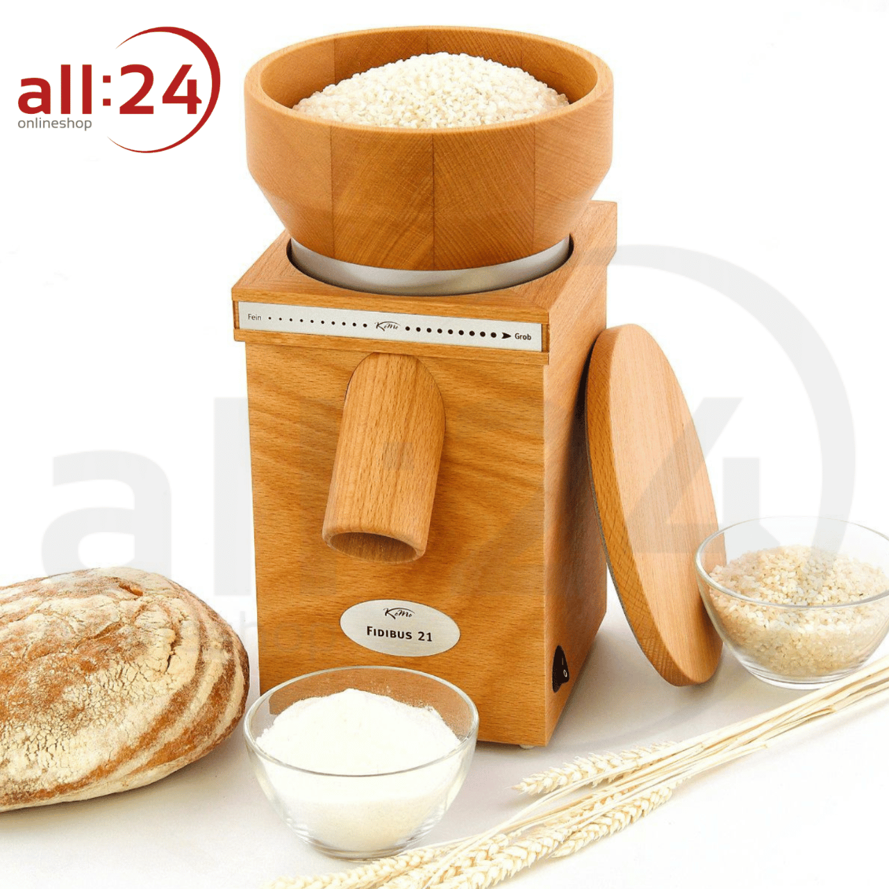 KoMo Fidibus 21 Getreidemühle glutenfrei